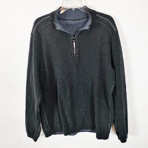 Tommy Bahama 1/4 Zip Reversible Sweater